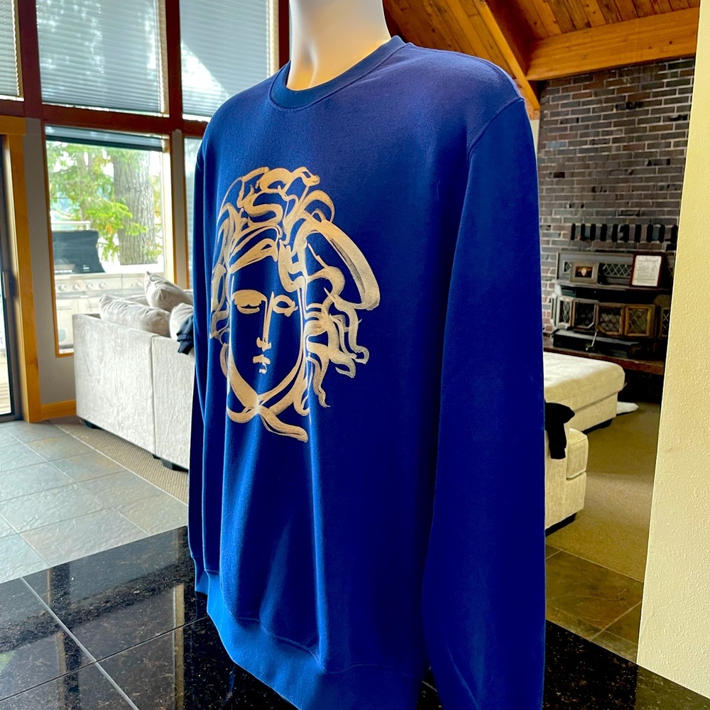 New with tags Versace Xs 100% Authentic blue